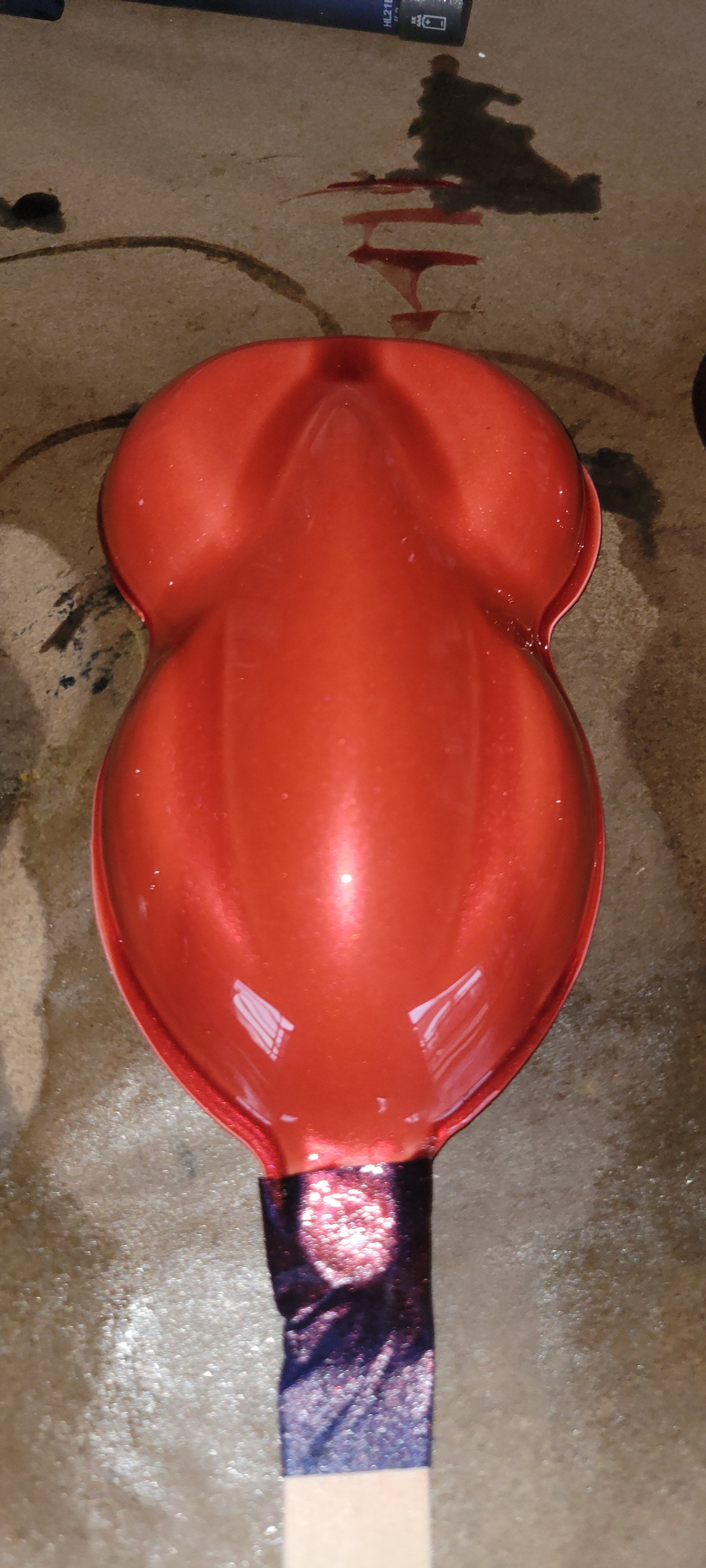 Beet Red Candy Pearl Midcoat